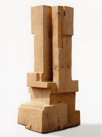 Holzskulptur von Waldemar Nottbohm