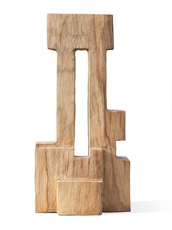 Holzskulptur von Waldemar Nottbohm